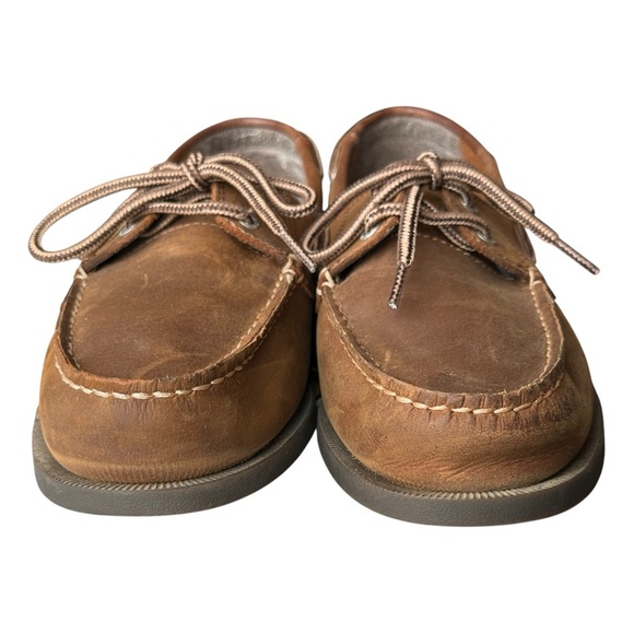 Dockers Vargas Leather Boat Shoes in Rust Brown Men’s 8.5W 90-30406 - Picture 4 of 7